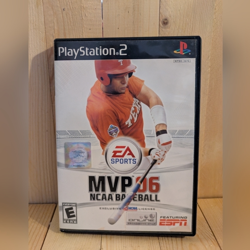 MVP 06 NCAA Baseball for PlayStation 2 - Black Game Used